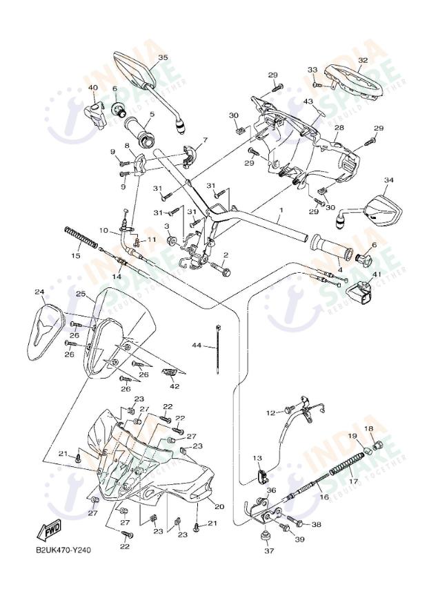 STEERING HANDLE & CABLE